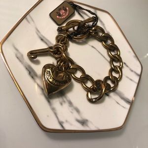 Juicy couture chain link bracelet